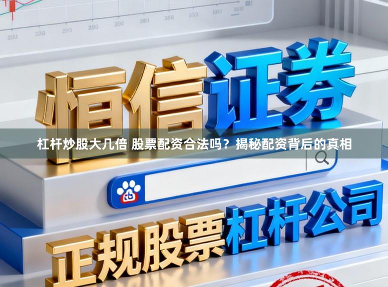 杠杆炒股大几倍 股票配资合法吗？揭秘配资背后的真相