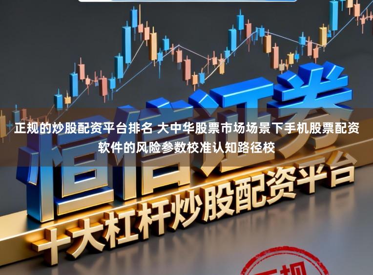 正规的炒股配资平台排名 大中华股票市场场景下手机股票配资软件的风险参数校准认知路径校